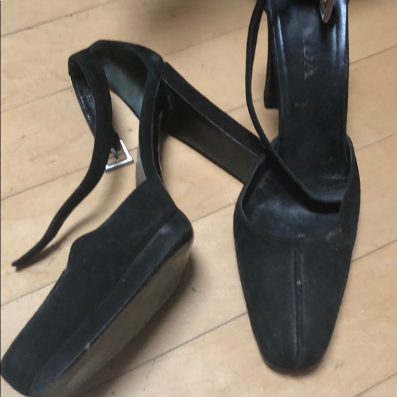 Prada suede platform shoes 👠 - Picture 3 of 6